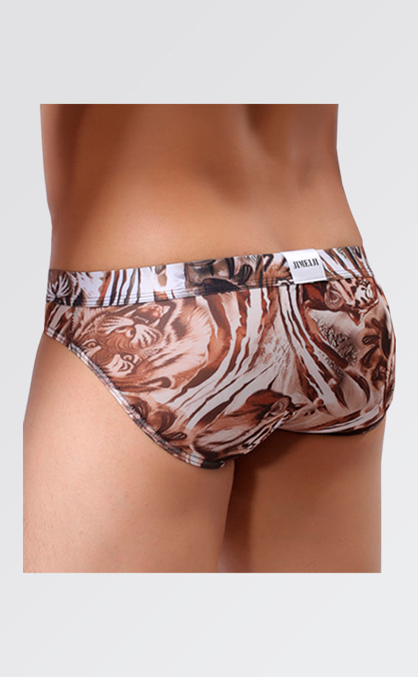 Men's Fashion Pattern Mesh Briefs Men's Fashion Pattern Mesh Briefs