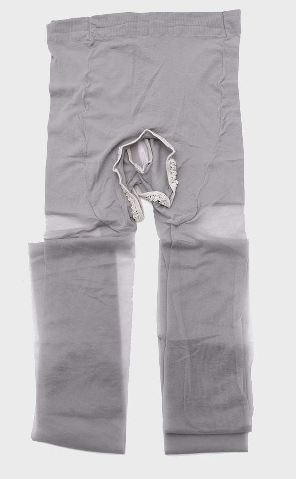 Ultra-Thin Crotchless Pantyhose Sheath Open Ultra-Thin Crotchless Pantyhose Sheath Open