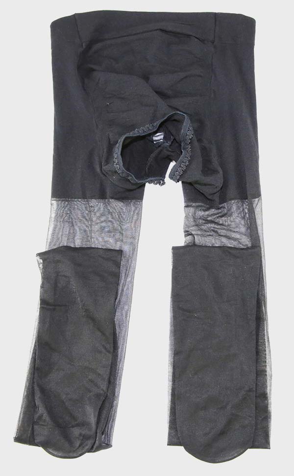 Ultra-Thin Crotchless Pantyhose Sheath Closed Ultra-Thin Crotchless Pantyhose Sheath Closed