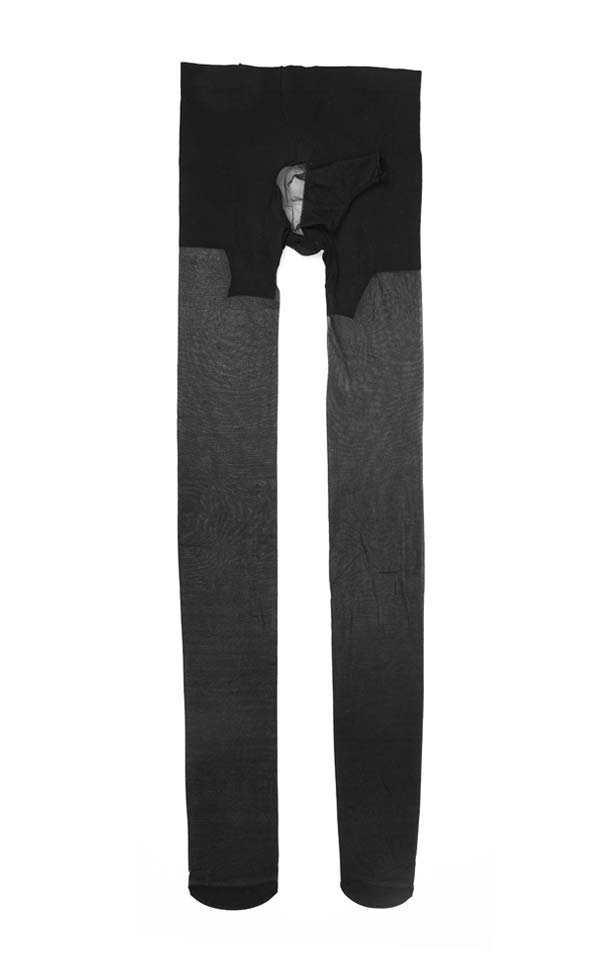 Ultra-Thin Crotchless Pantyhose Sheath Open Ultra-Thin Crotchless Pantyhose Sheath Open