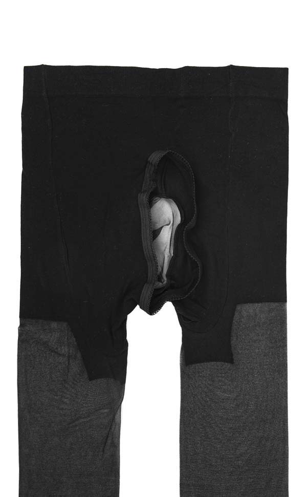 Ultra-Thin Crotchless Pantyhose Sheath Open Ultra-Thin Crotchless Pantyhose Sheath Open