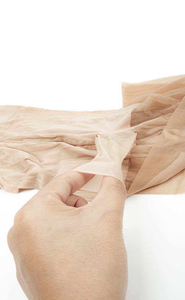 Ultra-Thin Crotchless Pantyhose Sheath Open Ultra-Thin Crotchless Pantyhose Sheath Open