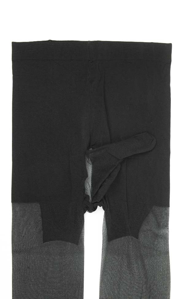 Ultra-Thin Crotchless Pantyhose Sheath Closed Ultra-Thin Crotchless Pantyhose Sheath Closed