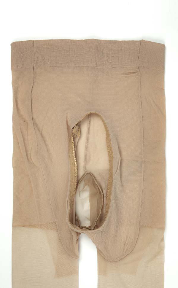 Ultra-Thin Crotchless Pantyhose Sheath Closed Ultra-Thin Crotchless Pantyhose Sheath Closed