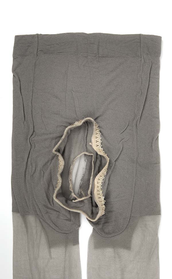 Ultra-Thin Crotchless Pantyhose Sheath Closed Ultra-Thin Crotchless Pantyhose Sheath Closed