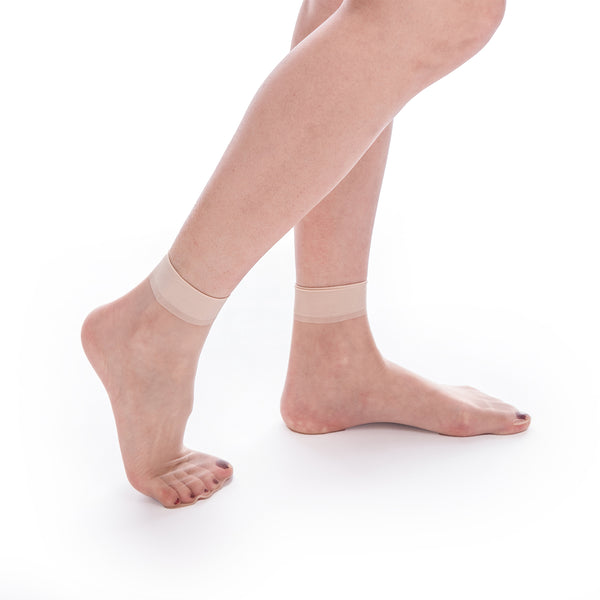 Unisex Sheer Ankle Pop Short Socks – 5 Pairs Unisex Sheer Ankle Pop Short Socks – 5 Pairs