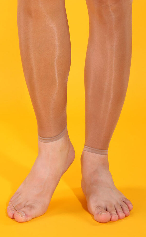 Men's Glossy Sheer Tights with Sheath Men's Glossy Sheer Tights with Sheath