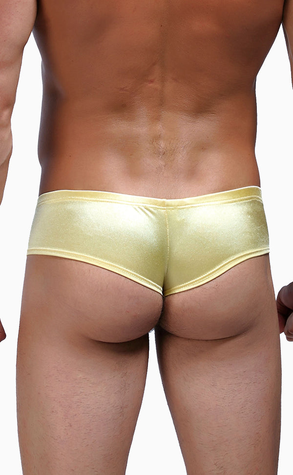 Glossy Micro Shaped Trunk with Pouch Glossy Micro Shaped Trunk with Pouch