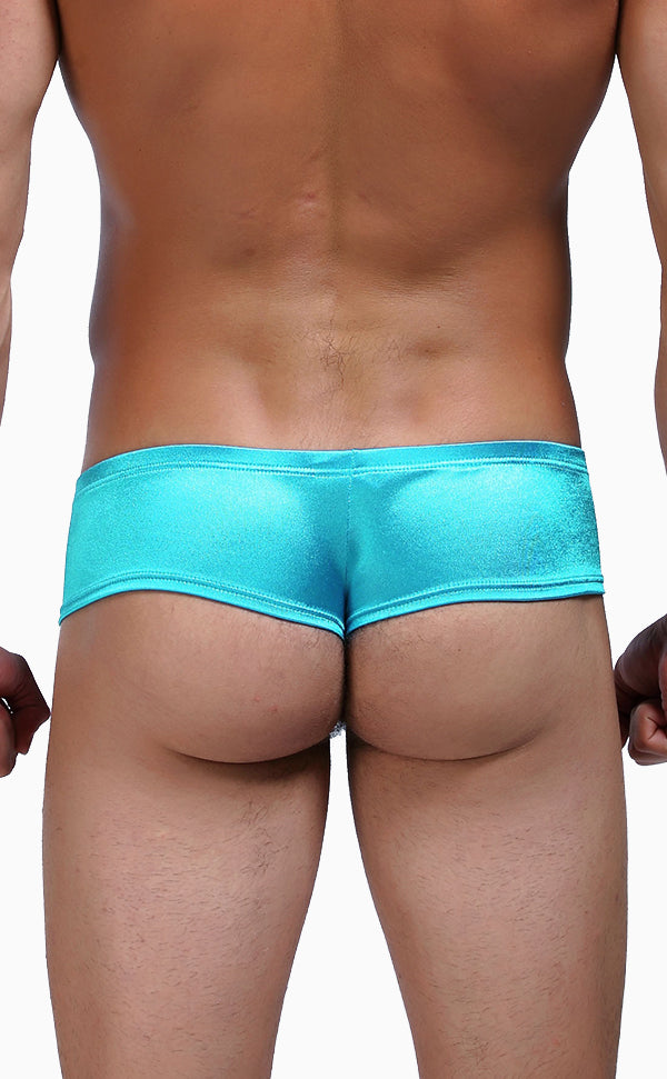 Glossy Micro Shaped Trunk with Pouch Glossy Micro Shaped Trunk with Pouch