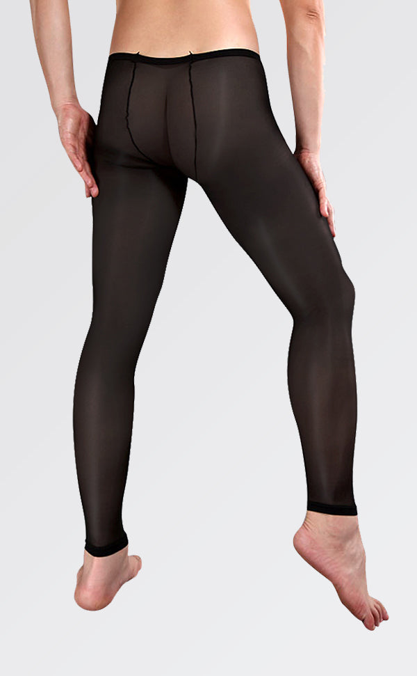 Men’s Glossy Footless Pantyhose with Sheath Closed Men’s Glossy Footless Pantyhose with Sheath Closed