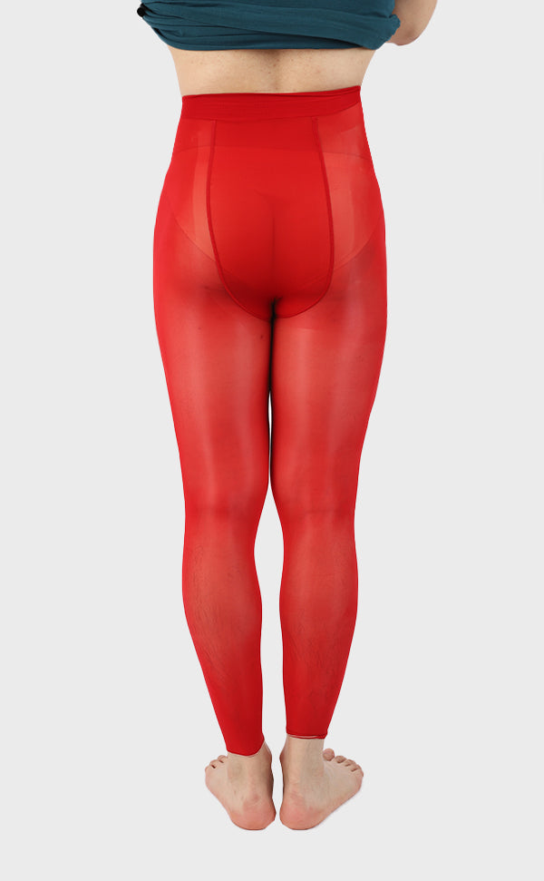 Men’s Glossy Footless Pantyhose with Sheath Closed Men’s Glossy Footless Pantyhose with Sheath Closed