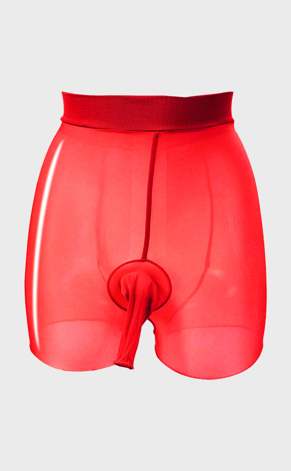 Men’s Sheer Glossy Tights Underwear Sheath Open Men’s Sheer Glossy Tights Underwear Sheath Open