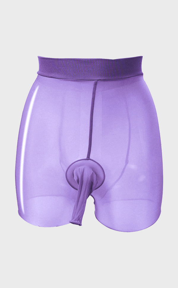 Men’s Sheer Glossy Tights Underwear Sheath Open Men’s Sheer Glossy Tights Underwear Sheath Open