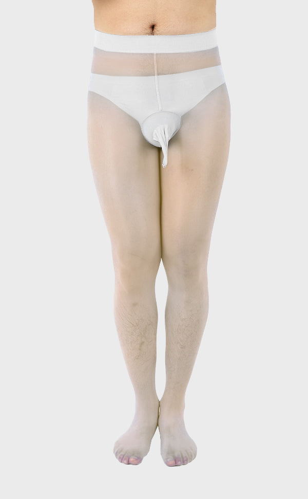 Men's Sheer Pantyhose Sheath Open Men's Sheer Pantyhose Sheath Open