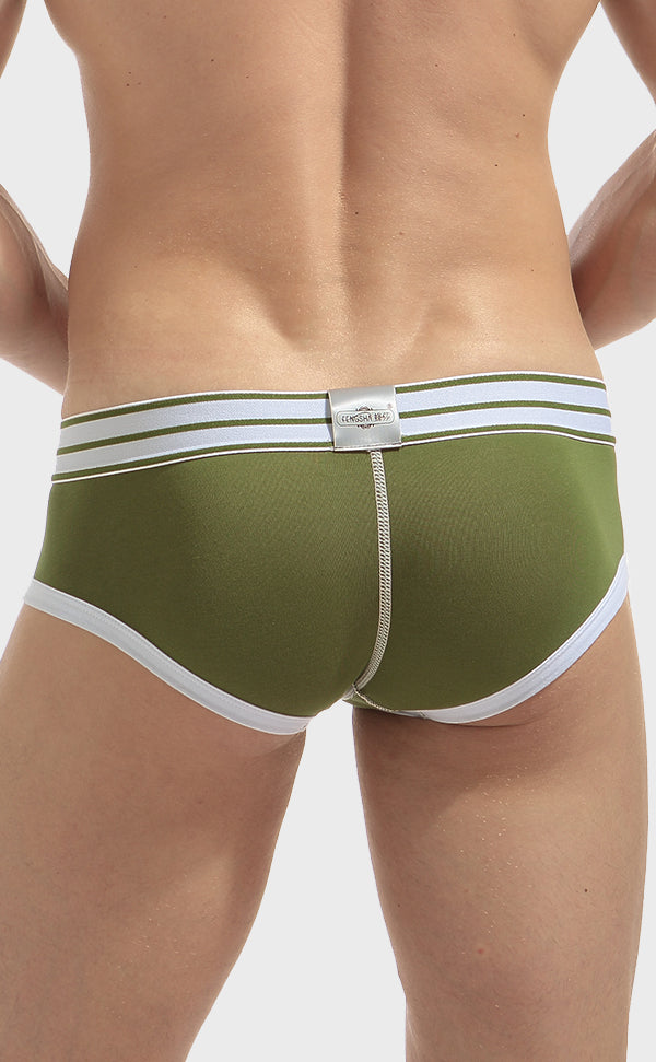 Cotton Fashion Bicolor Trunk with Pouch Cotton Fashion Bicolor Trunk with Pouch
