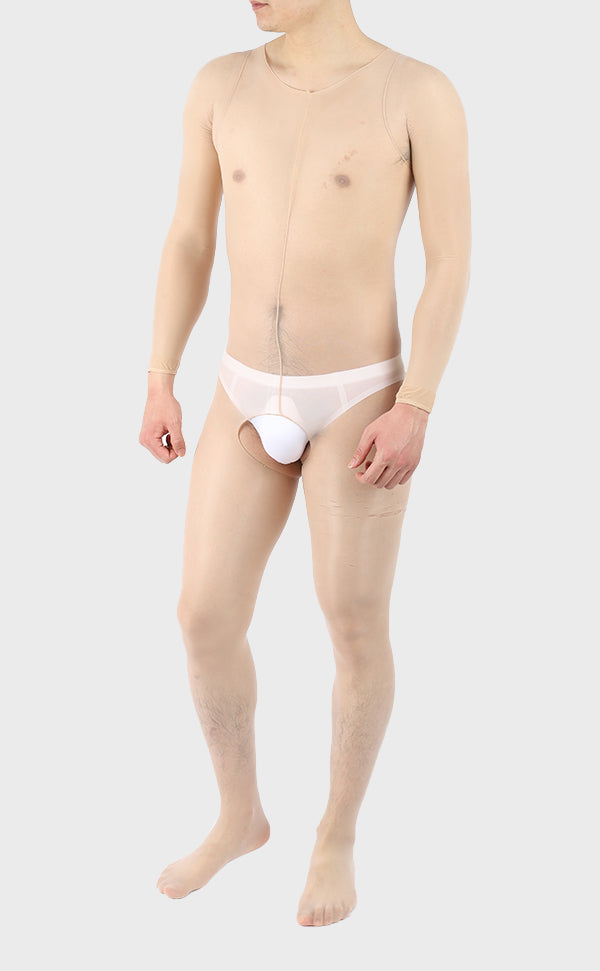 Unisex Sheer Glossy Bodystockings Unisex Sheer Glossy Bodystockings