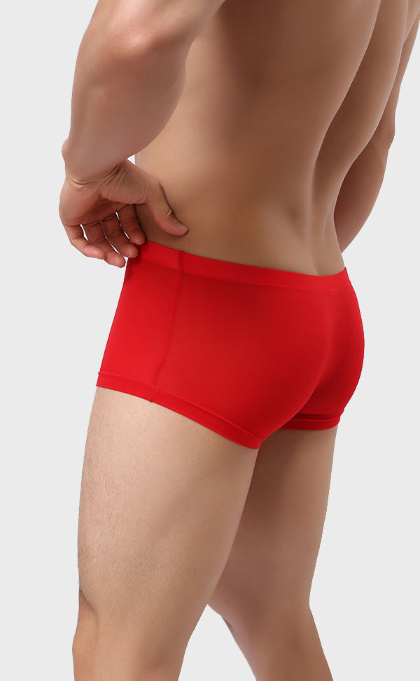 Ice Silk Solid color Trunk for Men Ice Silk Solid color Trunk for Men