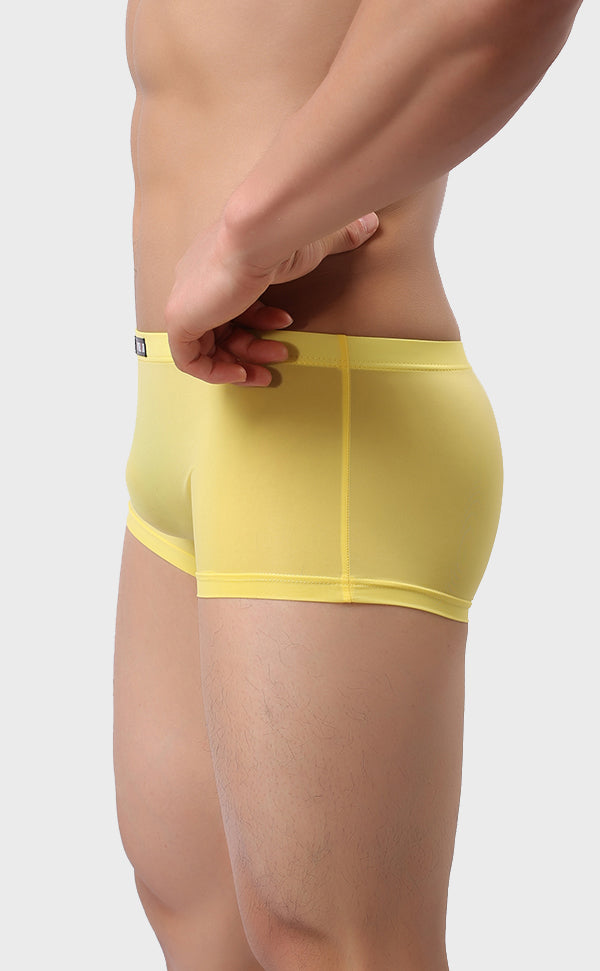 Ice Silk Solid color Trunk for Men Ice Silk Solid color Trunk for Men