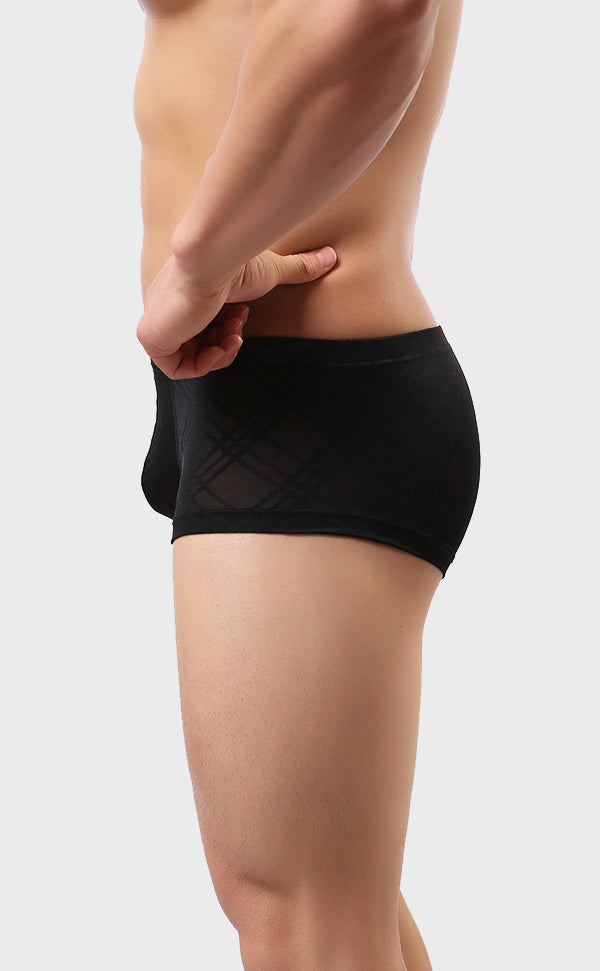 Men's Breathable Concise Striped Trunk Men's Breathable Concise Striped Trunk