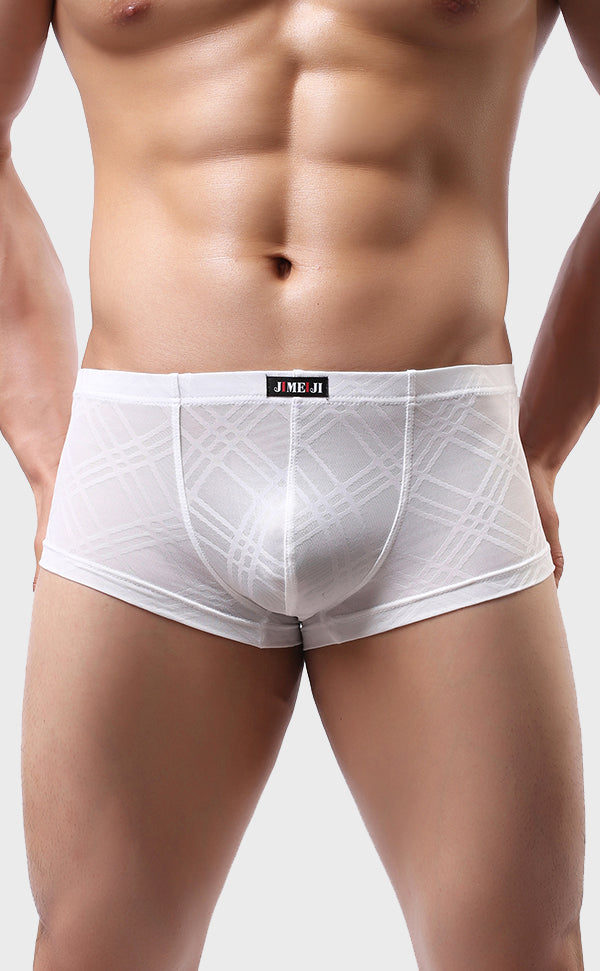 Men's Breathable Concise Striped Trunk Men's Breathable Concise Striped Trunk