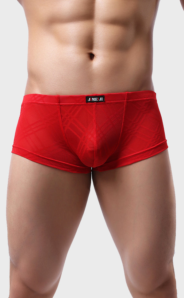 Men's Breathable Concise Striped Trunk Men's Breathable Concise Striped Trunk