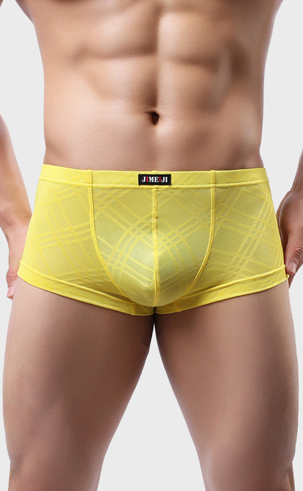 Men's Breathable Concise Striped Trunk Men's Breathable Concise Striped Trunk