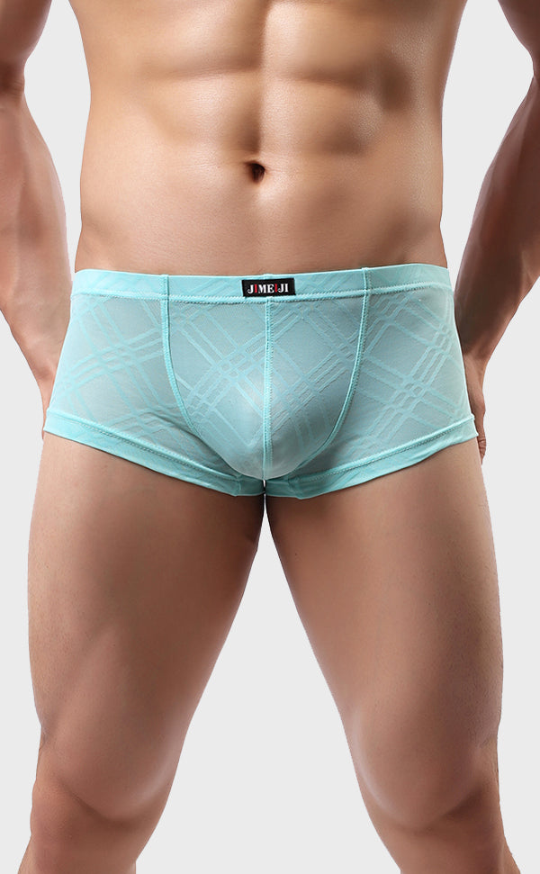 Men's Breathable Concise Striped Trunk Men's Breathable Concise Striped Trunk