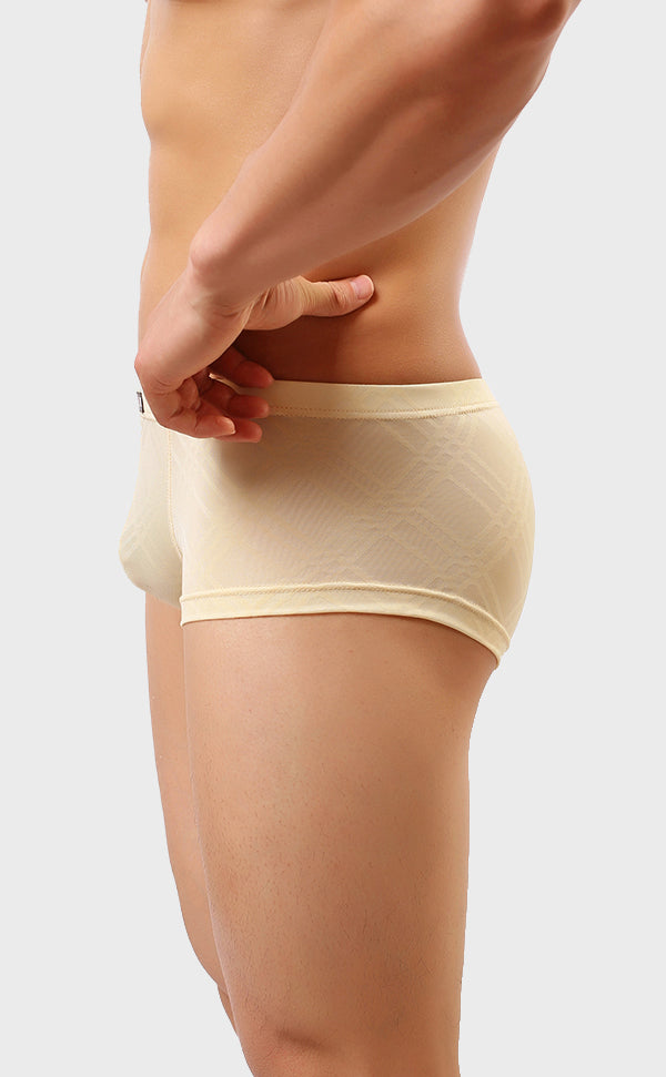 Men's Breathable Concise Striped Trunk Men's Breathable Concise Striped Trunk