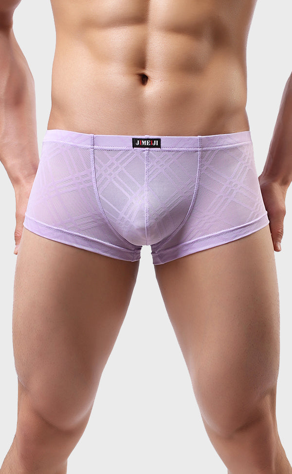 Men's Breathable Concise Striped Trunk Men's Breathable Concise Striped Trunk