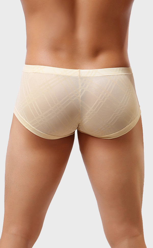 Men's Breathable Concise Striped Trunk Men's Breathable Concise Striped Trunk