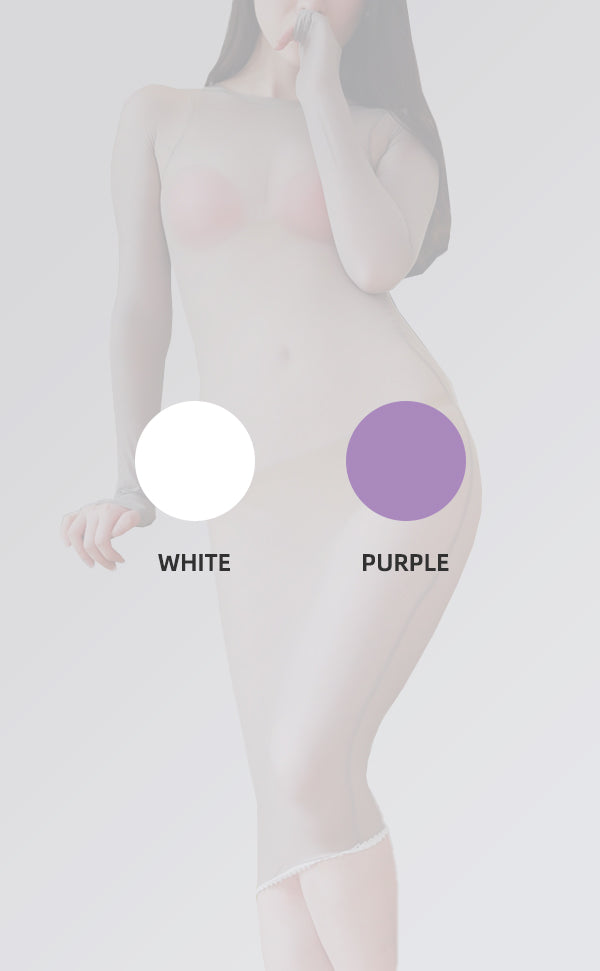 Unisex Glossy Long Sleeve Cover Up Bodysuit Unisex Glossy Long Sleeve Cover Up Bodysuit