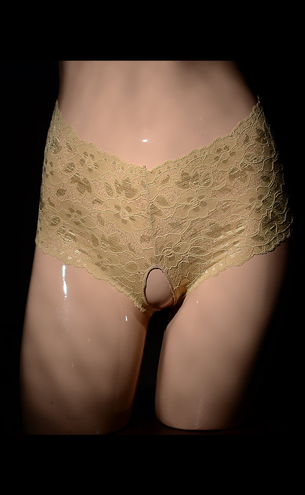 Sexy Crotchless Lace Trunks Sexy Crotchless Lace Trunks