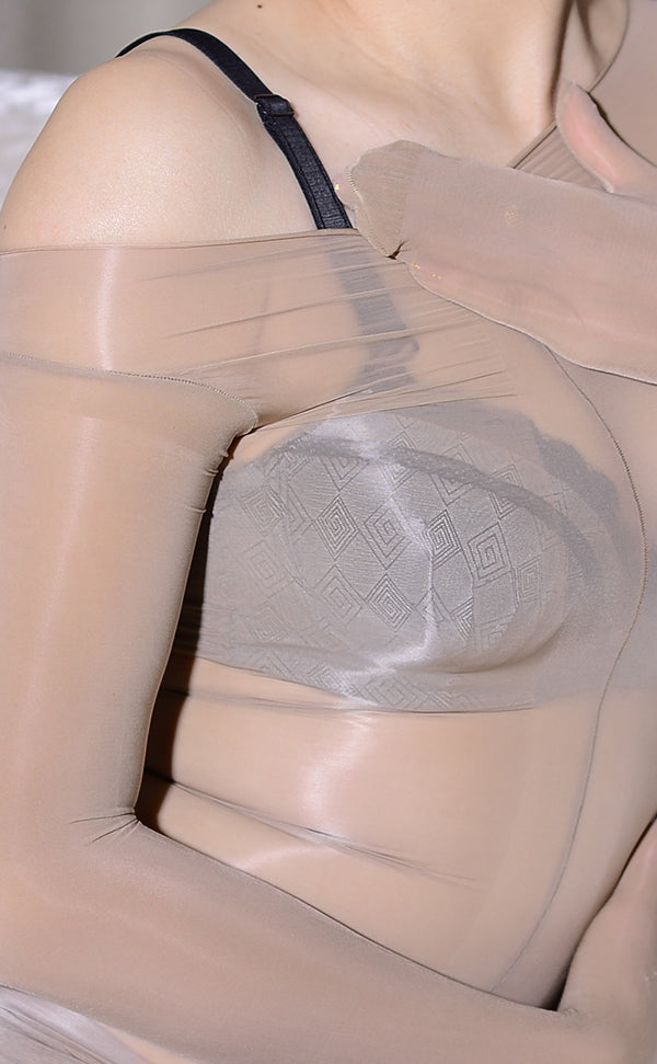 Unisex Long Sleeve Bodystockings with Gloves Unisex Long Sleeve Bodystockings with Gloves