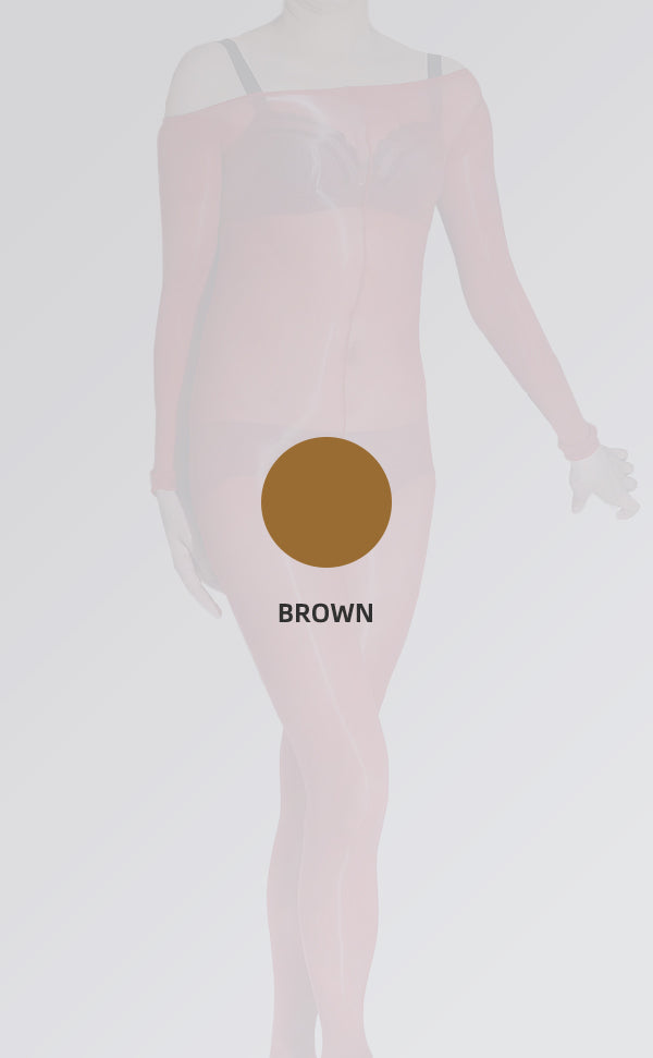 Unisex High-Glossy Long Sleeve Bodystockings Unisex High-Glossy Long Sleeve Bodystockings