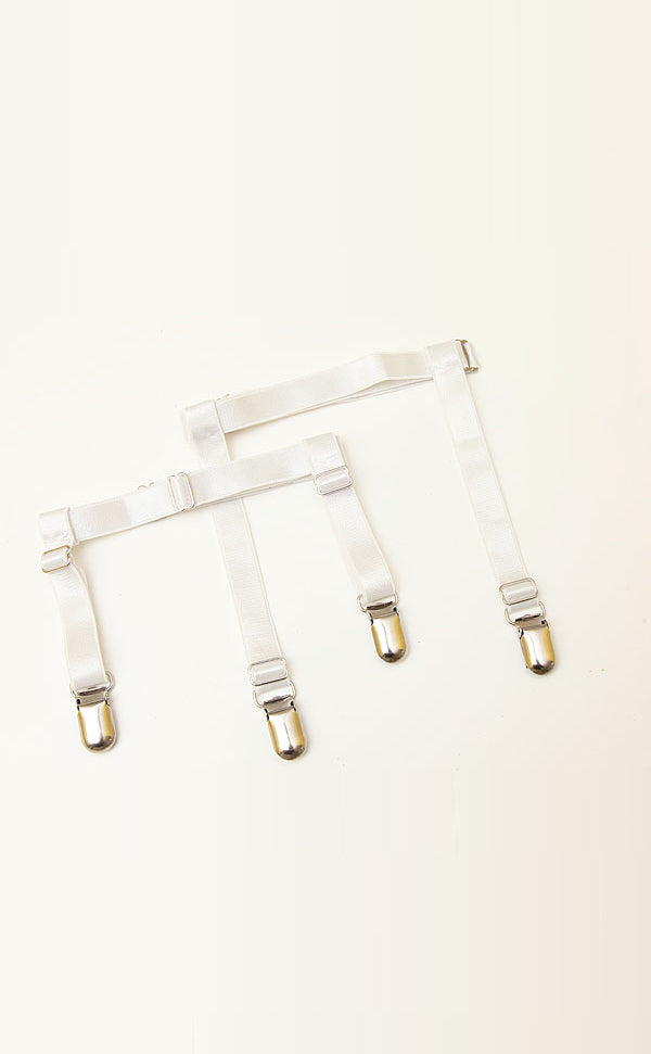 1-Pair Unisex Non-Slip Garter Style Shirt Stays 1-Pair Unisex Non-Slip Garter Style Shirt Stays