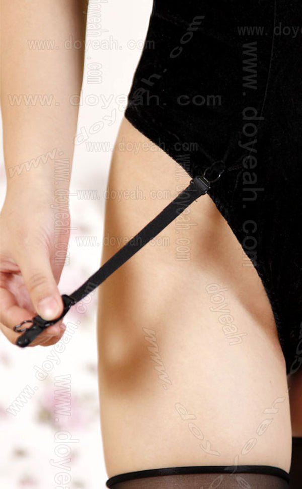 4 Pcs Adjustable Plastic Buckle Garters 4 Pcs Adjustable Plastic Buckle Garters