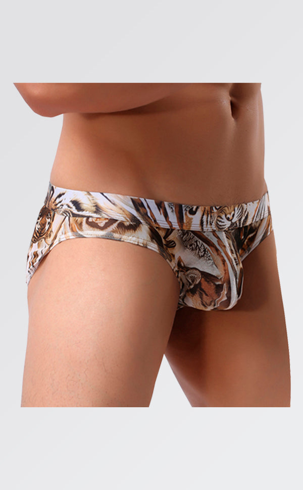 Men's Fashion Pattern Mesh Briefs Men's Fashion Pattern Mesh Briefs