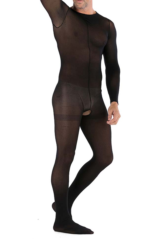 Men’s Sexy Matte Crotchless Bodystocking Men’s Sexy Matte Crotchless Bodystocking