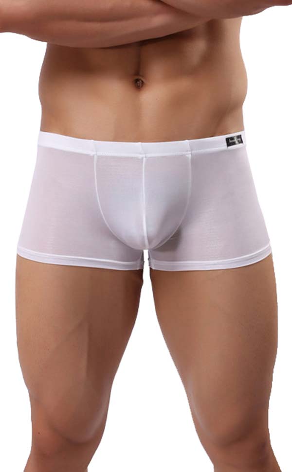 Men's Wide Waistband Gloss Sexy Trunk Men's Wide Waistband Gloss Sexy Trunk