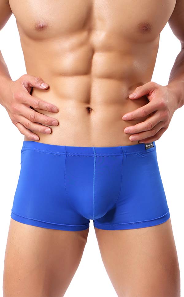 Men's Wide Waistband Gloss Sexy Trunk Men's Wide Waistband Gloss Sexy Trunk