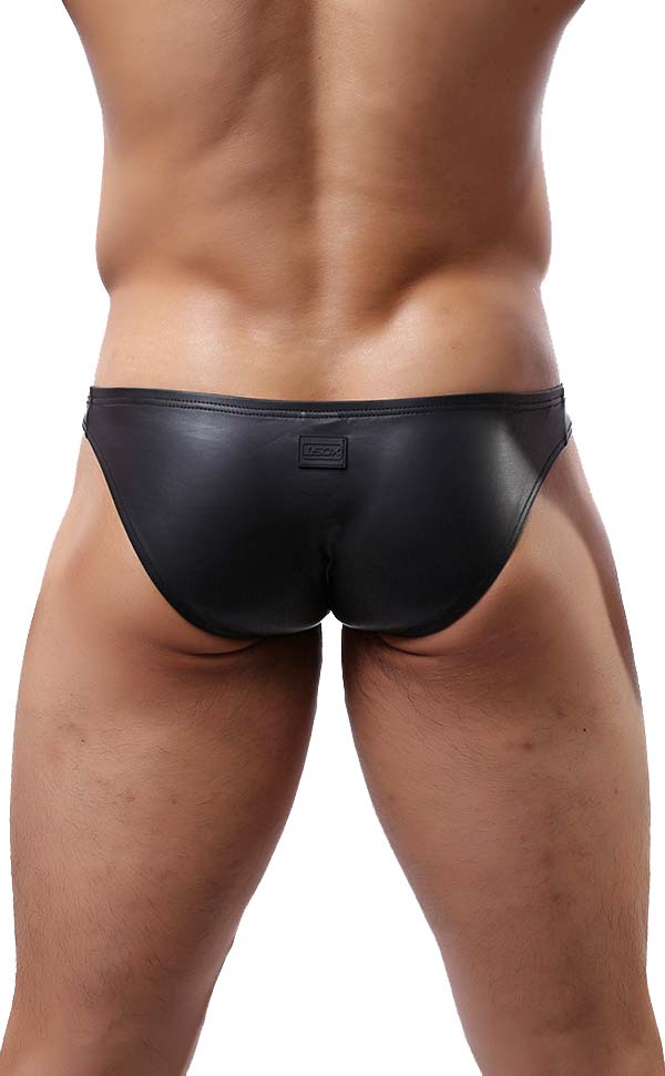 Ultra Sexy Men’s Faux Leather Bikini Ultra Sexy Men’s Faux Leather Bikini