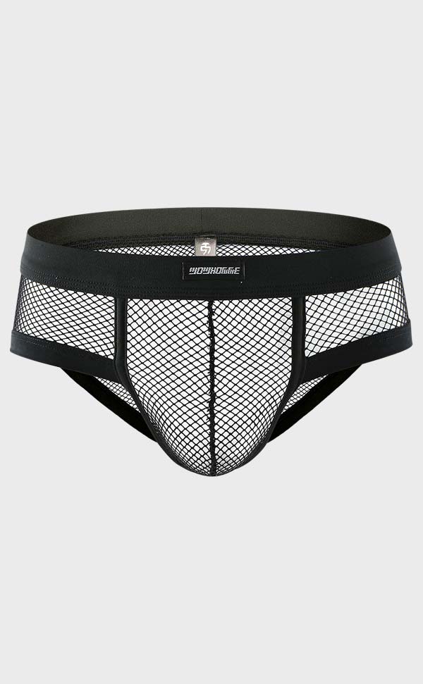 Men’s See Through Fishnet Briefs Men’s See Through Fishnet Briefs