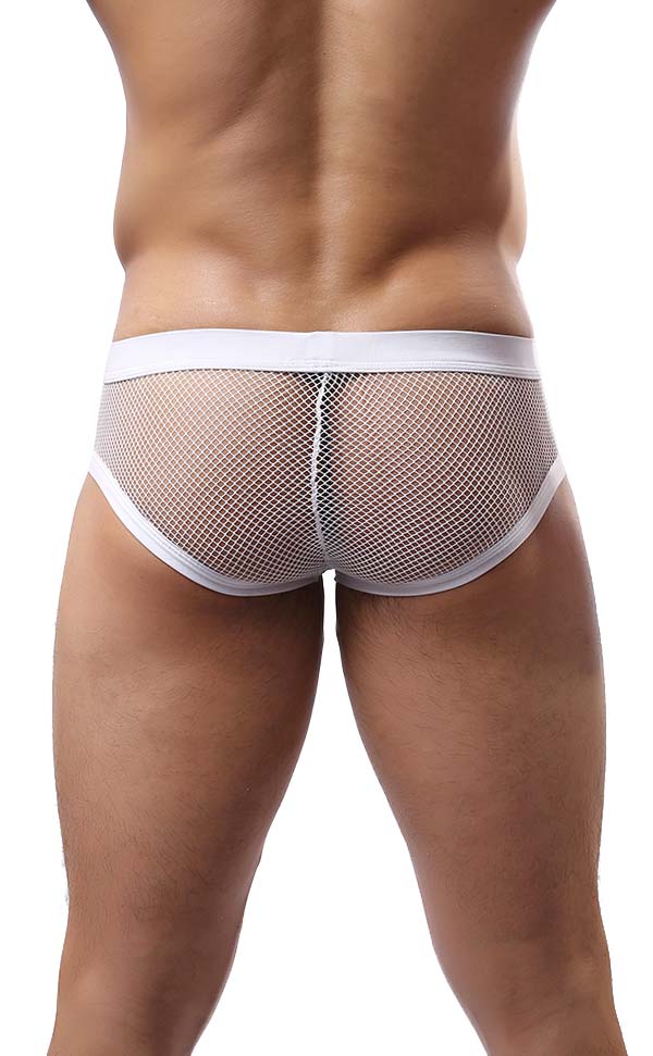 Men’s See Through Fishnet Briefs Men’s See Through Fishnet Briefs