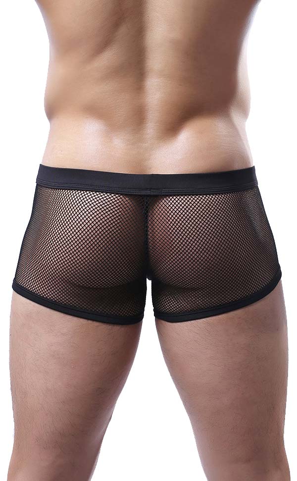 Men’s See Through Fishnet Trunk Men’s See Through Fishnet Trunk