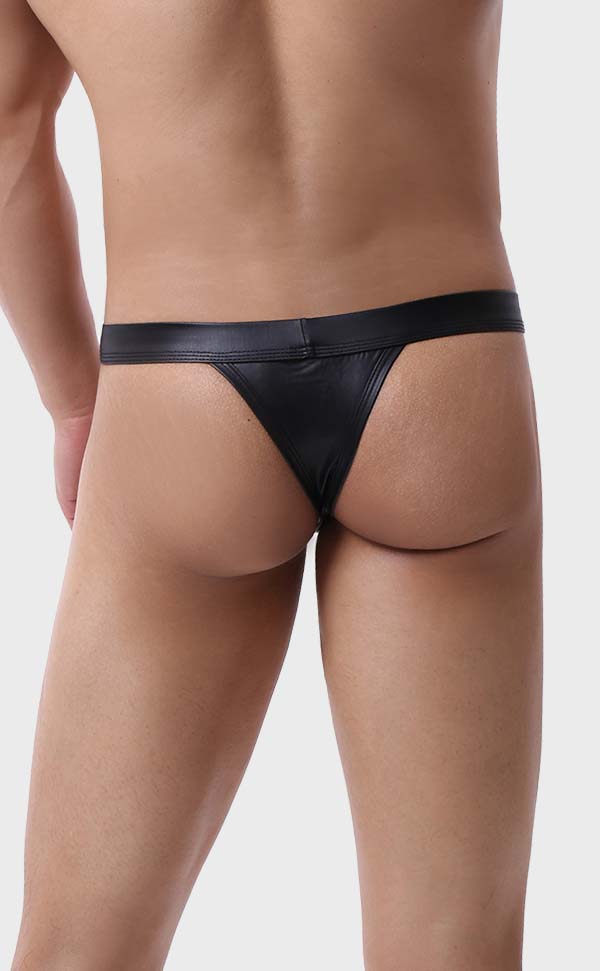 Men's Fashion Faux Leather Thongs Men's Fashion Faux Leather Thongs