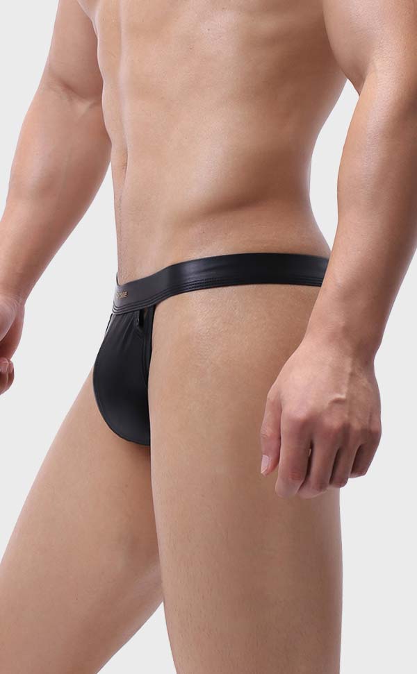Men's Fashion Faux Leather Thongs Men's Fashion Faux Leather Thongs