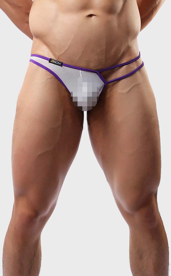 Men’s Strapped See Through Mesh Bikini Men’s Strapped See Through Mesh Bikini