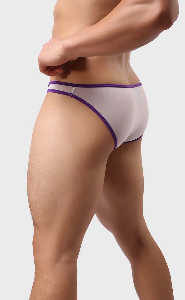 Men's Mesh Bikini with Sheath Men's Mesh Bikini with Sheath