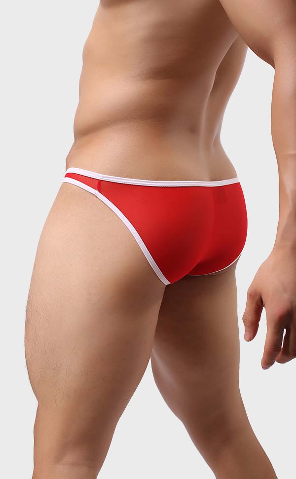 Men's Mesh Bikini with Sheath Men's Mesh Bikini with Sheath