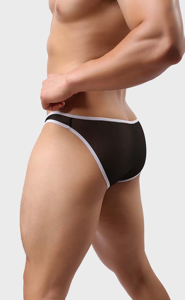 Men's Mesh Bikini with Sheath Men's Mesh Bikini with Sheath